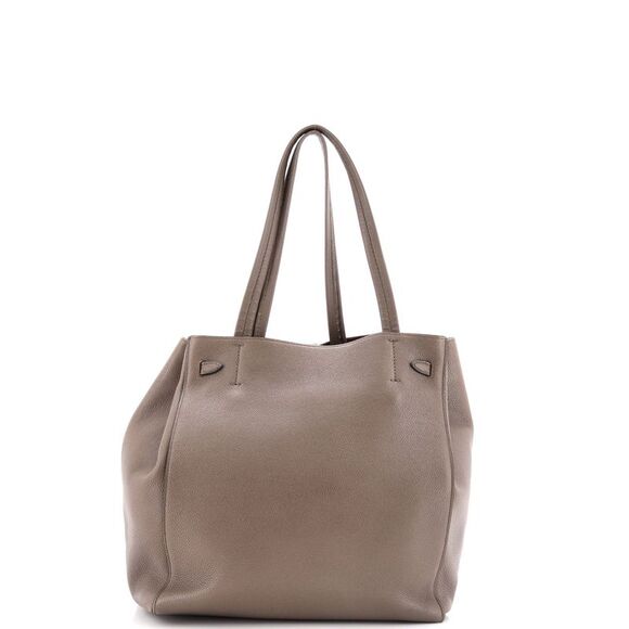 Celine Phantom Tie Cabas Tote Leather Small Neutral - Picture 3 of 10